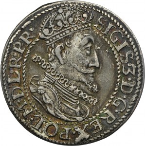 Sigismund III Vasa, 1/4 Thaler Danzig 1614