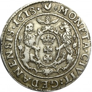 Zygmunt III Waza, Ort Gdańsk 1618 SA