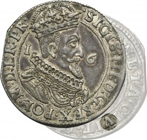 Sigismund III Vasa, 1/4 Thaler Danzig 1623 - PR• - BETTER VARIETY