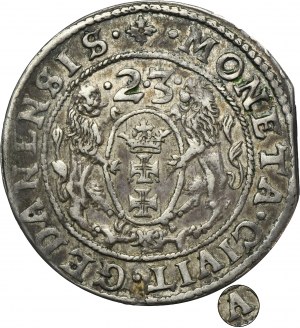 Sigismund III Vasa, 1/4 Thaler Danzig 1623 - PR• - BETTER VARIETY