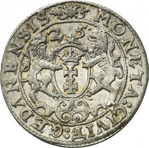 Sigismund III Vasa, 1/4 Thaler Danzig 1625 - PR•