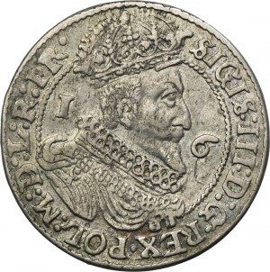 Sigismund III Vasa, 1/4 Thaler Danzig 1626/5 - PR•