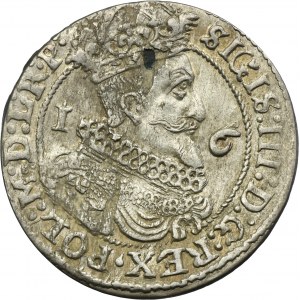Sigismund III Vasa, 1/4 Thaler Danzig 1626 - P: