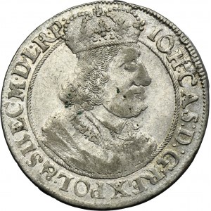 John II Casimir, 1/4 Thaler Danzig 1656 GR