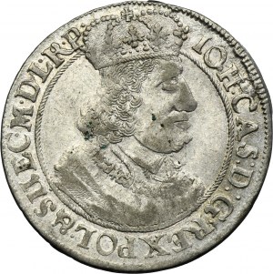 John II Casimir, 1/4 Thaler Danzig 1656 GR