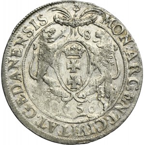 John II Casimir, 1/4 Thaler Danzig 1656 GR