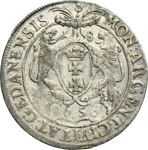 John II Casimir, 1/4 Thaler Danzig 1656 GR