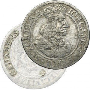 Jan II Kazimierz, Ort Gdańsk 1658/7 DL - RZADKI
