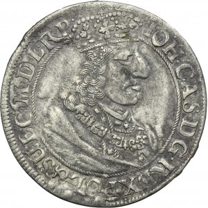 John II Casimir, 1/4 Thaler Danzig 1659 DL