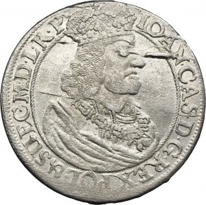 John II Casimir, 1/4 Thaler Danzig 1660 DL