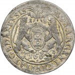 John II Casimir, 1/4 Thaler Danzig 1662 DL - RARE