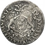 John II Casimir, Ort Danzig 1664 DL - RARE