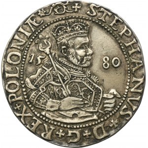 FEIN, Stephan Bathory, Thaler 1580 - RARE