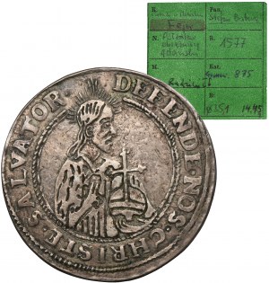 FEIN, Siege of Danzig, 1/2 Thaler 1577 - EXTREMELY RARE, ex. Radziwiłł