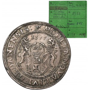 FEIN, Siege of Danzig, 1/2 Thaler 1577 - EXTREMELY RARE, ex. Radziwiłł