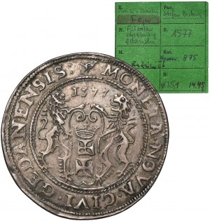 FEIN, Siege of Danzig, 1/2 Thaler 1577 - EXTREMELY RARE, ex. Radziwiłł
