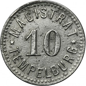 Temopelburg, 10 Pfennig undated