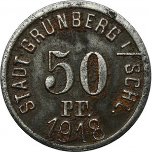 Grünberg, 50 Pfennig 1918