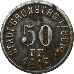 Grünberg, 50 Pfennig 1918