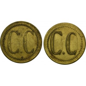 Set, France, Casino de Châtelaillon tokens (2 pcs.)
