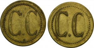 Set, France, Casino de Châtelaillon tokens (2 pcs.)