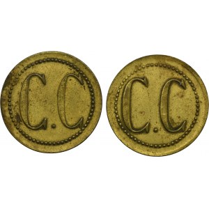 Set, France, Casino de Châtelaillon tokens (2 pcs.)