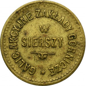 Siersza, Galician Joint-Stock Mining Plants, Token for loaf of bread