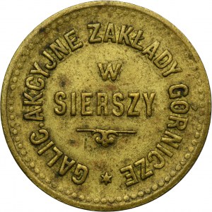 Siersza, Galician Joint-Stock Mining Plants, Token for loaf of bread