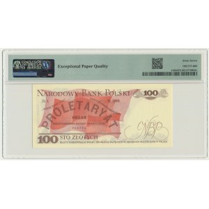 100 złotych 1976 - BD - PMG 67 EPQ - BARDZO RZADKIE