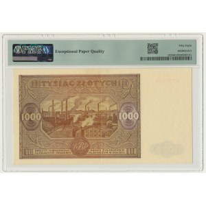 1.000 złotych 1946 - G - PMG 58 EPQ
