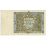 20 złotych 1926 - Ser.B.W. - NIENOTOWANA SERIA - WIELKA RZADKOŚĆ