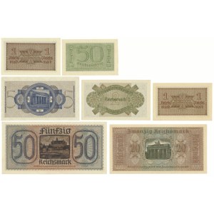 Germany, set 50 Reichspfennig-50 Reichsmark (1939-44)(7 pcs.)