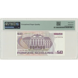 Austria, 50 Schilling 1986 - PMG 67 EPQ