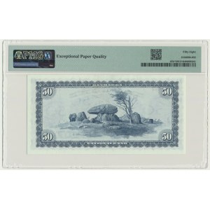 Dania, 50 koron 1966 - PMG 58 EPQ
