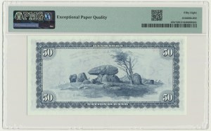 Danemark, 50 couronnes 1966 - PMG 58 EPQ