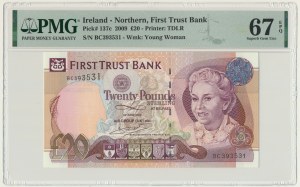 Northern Ireland, 20 pounds 2009 - PMG 67 EPQ