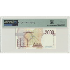 Włochy, 2.000 lirów 1990 - PMG 67 EPQ