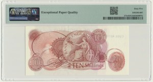 Great Britain, 10 Shillings (1966-1970) - PMG 65 EPQ