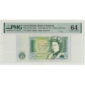 Great Britain, 1 Pound (1981-84) - PMG 64