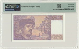 France, 20 Francs 1993 - PMG 67 EPQ