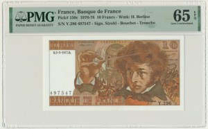 France, 10 francs 1977 - PMG 65 EPQ