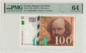 France, 100 Francs 1998 - PMG 64