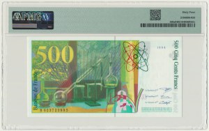 France, 500 Francs 1994 - PMG 64