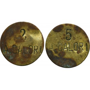 Warsaw, Token A. Calori (2 pcs.)