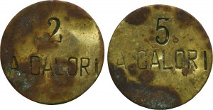 Warsaw, Token A. Calori (2 pcs.)
