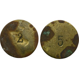 Warsaw, Token A. Calori (2 pcs.)