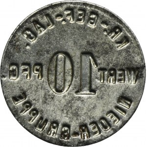 Nieder Gruppe, 10 Pfennig