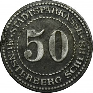 Münsterberg, 50 Pfennig 1918
