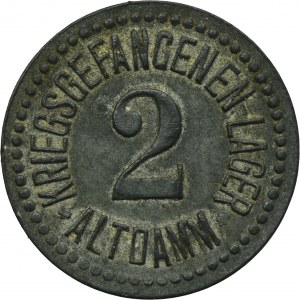 Altdamm, Kriegsgefangenenlager, 2 Pfennig