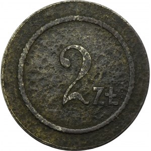 Token with a face value of 2 zloty